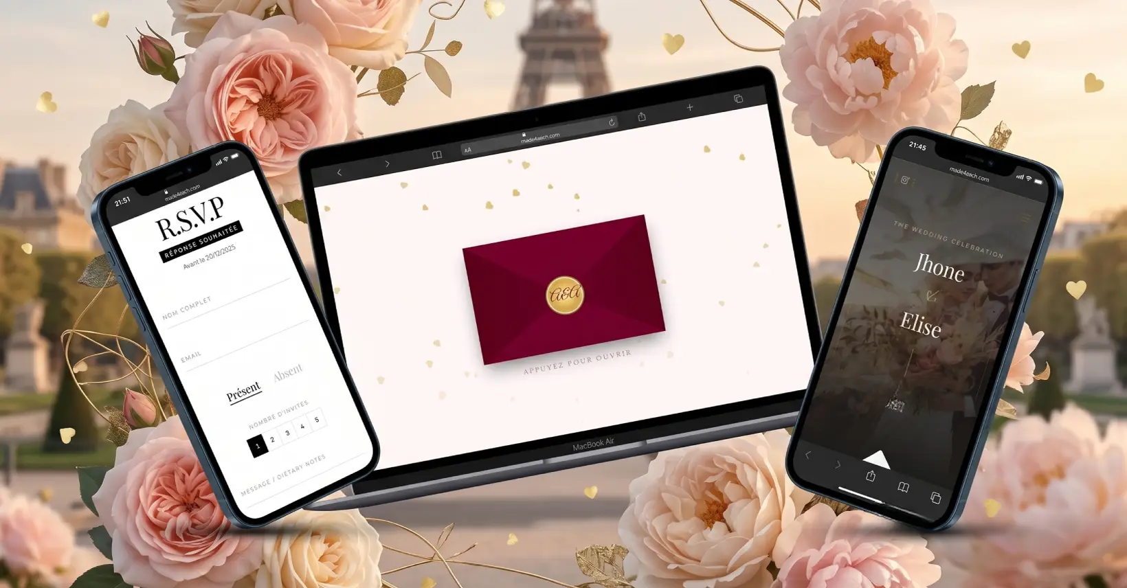 Digital Wedding Invitation